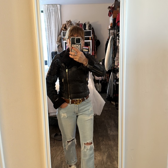 Rachel Roy Aviator Jacket - Picture 4 of 14